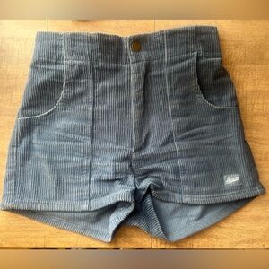 70s Hammies Blue-Gray Corduroy Shorts